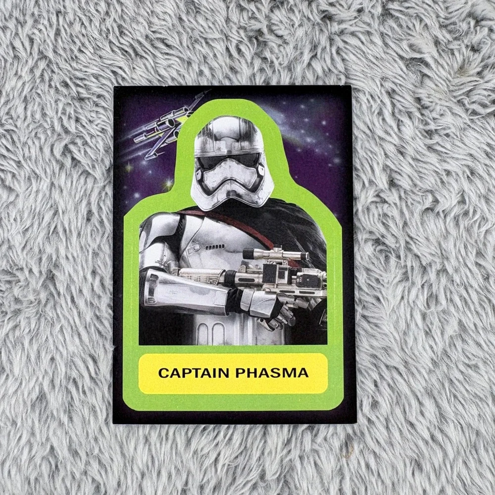 2015 Topps Star Wars The Force Awakens Sticker Card Lot Finn Phasma Han Solo